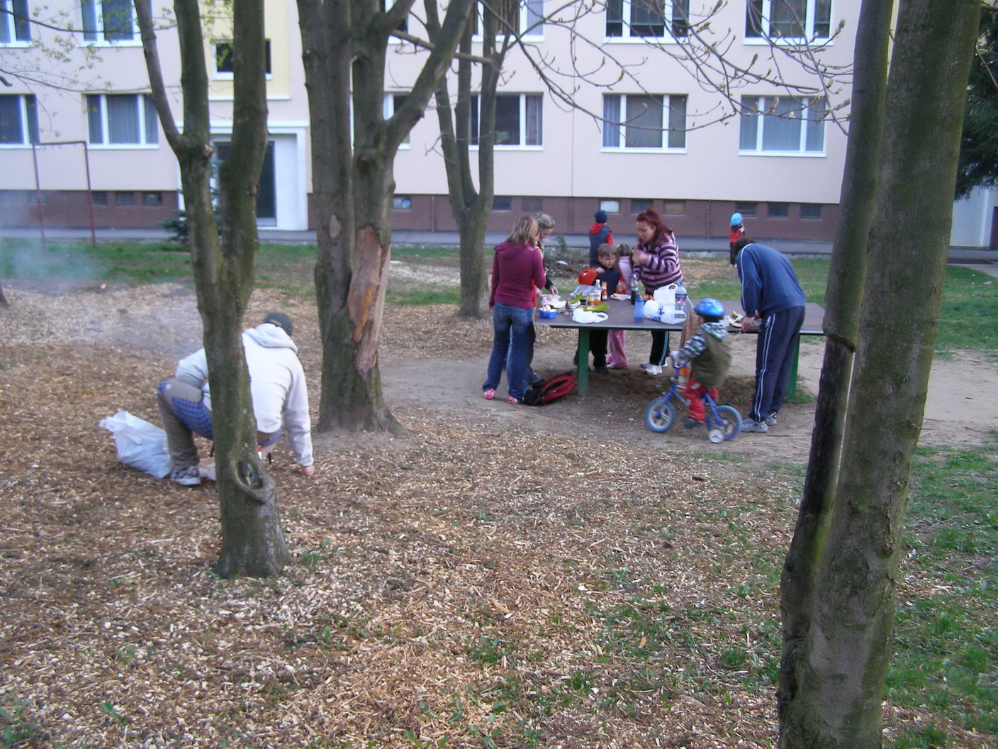 celkový pohľad zhora